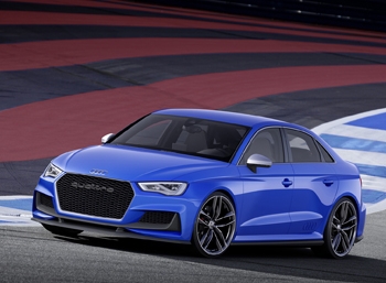 Audi представит новый мощный седан концепт A3 Clubsport Quattro