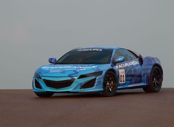 Кузов Acura NSX будет покрыт цирконием