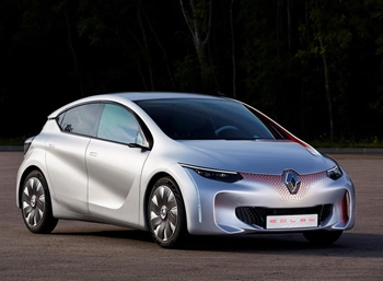 Renault представит в Париже сверхэкономичный концепт EOLAB