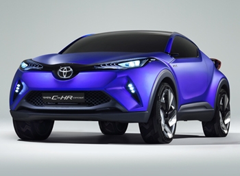 Toyota показала концепт C-HR до премьеры