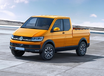 Volkswagen предвосхищает новый Transporter пикапом Tristar