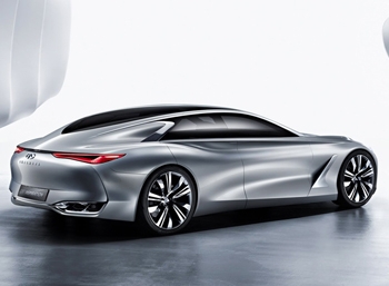 Infiniti показал первую фотографию Q80 Inspiration Concept