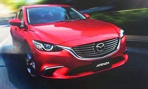 Опубликованы первые фотографии рестайлинговой Mazda6