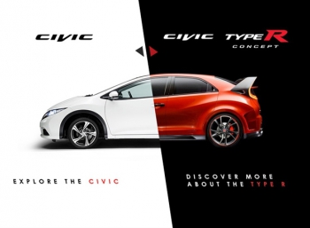Блестящая реклама Civic Type R: два фильма в одном