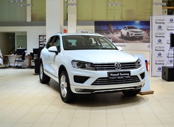 Презентация обновленного Volkswagen Touareg в Авто АЛЕА