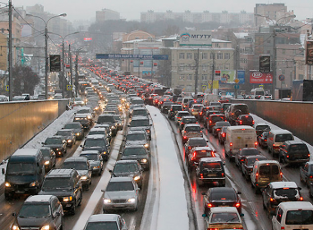 В Московском регионе - более 7 млн машин