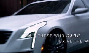 Новый флагманский седан Cadillac показали на видео