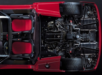 Ferrari F50 был последним дорожным автомобилем с мотором от болида Ф-1