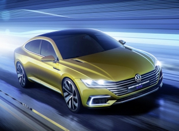 Volkswagen показал новое четырехдверное купе