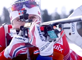 Стиг сражается с норвежскими лыжниками
