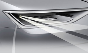 Audi приступила к разработке лазерно-матричных фар