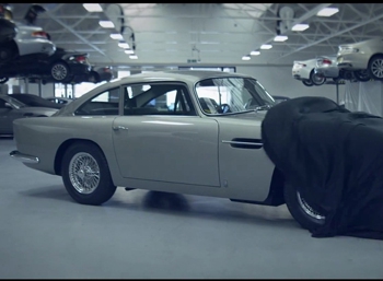 Вот как восстанавливается легендарный автомобиль Джеймса Бонда