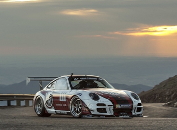 Гонка в облаках на Porsche 911 GT3