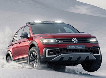 Volkswagen показал гибридный концепт Tiguan GTE Active