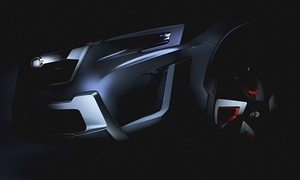 Компания Subaru опубликовала первое изображение предвестника нового XV