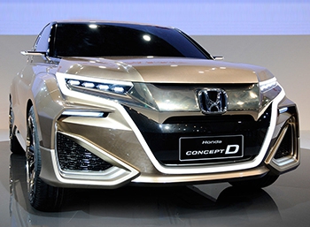Honda CR-V нового поколения появится в 2017 году
