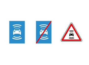В России появятся дорожные знаки для автономных автомобилей