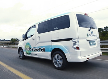 Nissan показал фургон на твердооксидных топливных элементах