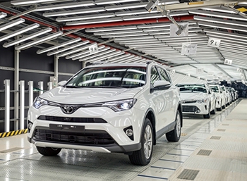 В Санкт-Петербурге запущено производство Toyota RAV4