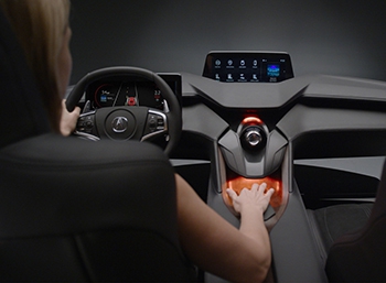 Acura представила концепт автомобильного интерьера будущего