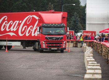 Coca-Cola выбрала лучших водителей грузовиков