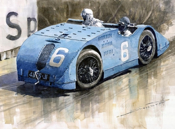 Bugatti Type 32: самый быстрый в истории 