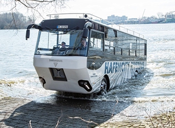 В Москве введут автобусы-амфибии