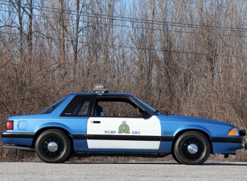 Станьте обладателем уникального Ford Mustang, служившего в канадской полиции