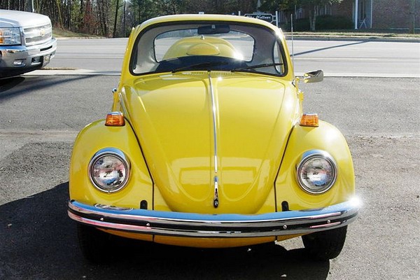 Volkswagen Beetle 1963 Р¶РµР»С‚С‹Р№