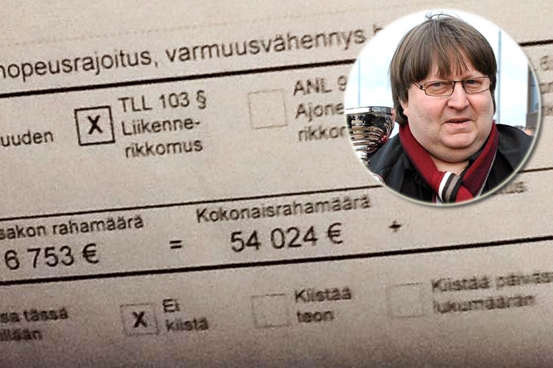 Финского бизнесмена оштрафовали на 3 720 000 рублей за превышение скорости