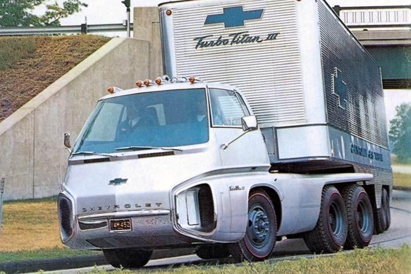 Chevrolet Turbo Titan III: грузовик с газотурбинным двигателем
