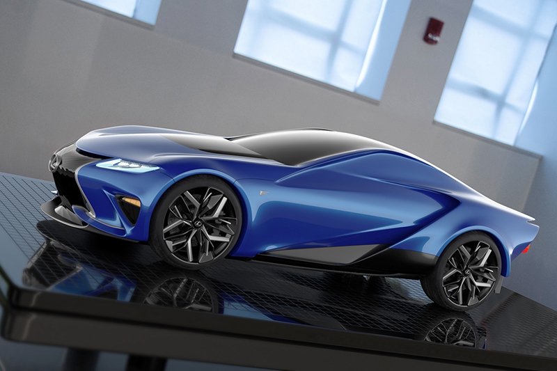 Калифорнийский дизайнер задумался о преемнике Lexus LFA
