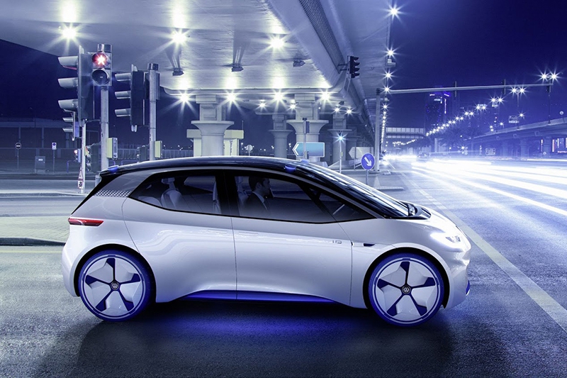Полностью электрический и автономный концепт Volkswagen I.D.