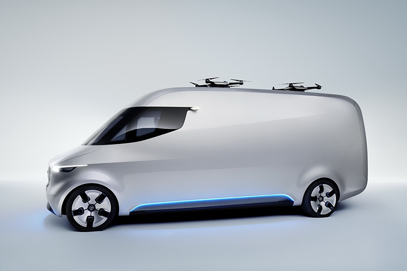 В будущем нас ждут автономные фургоны с Интернетом и квадрокоптерами