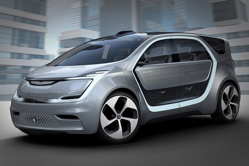 Chrysler показал концепт электрического минивэна для миллениалов