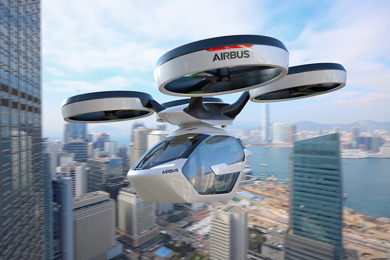 Italdesign и Airbus создают летающий концепт Pop.Up