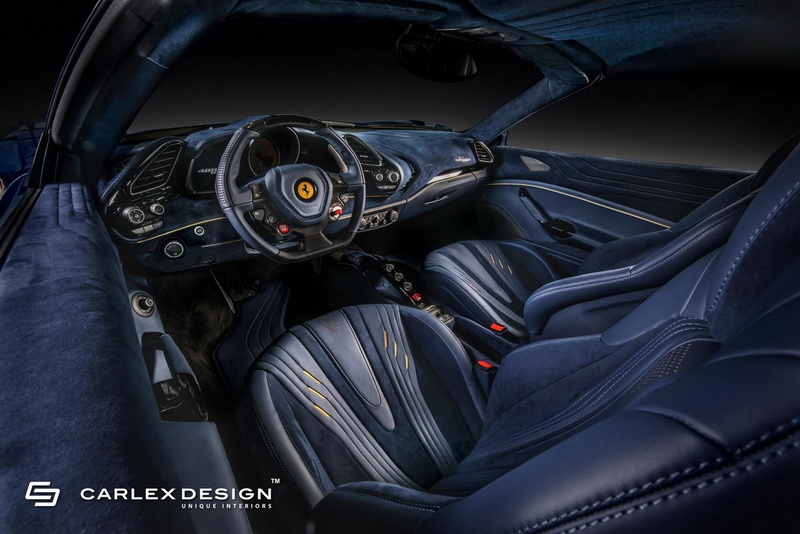 Carlex Design поработал над интерьером Ferrari 488 Spider