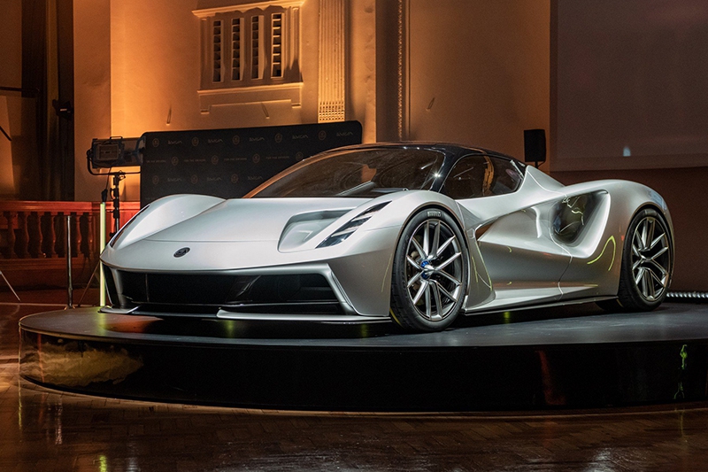 Новый Lotus Evija станет самым мощным серийным автомобилем