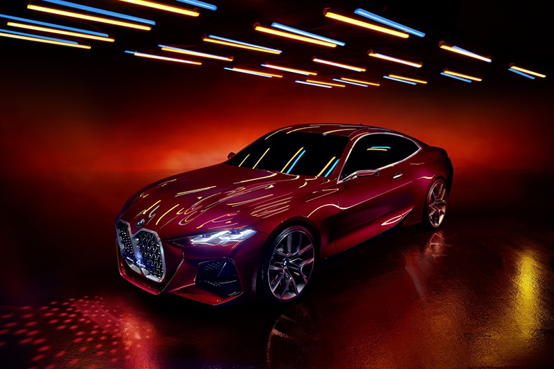 BMW Concept 4: увлечение гигантскими решетками продолжается