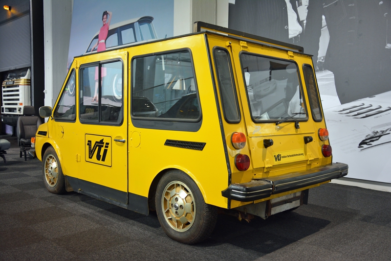 В 70-х Saab сделал электрический фургон доставки