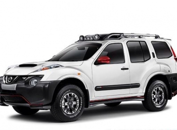 Nissan Xterra+Juke Nismo выглядит как луноход