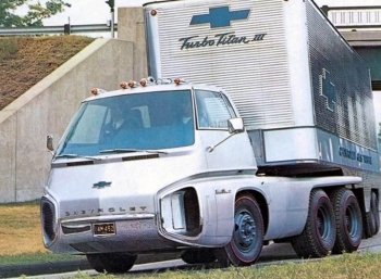 Chevrolet Turbo Titan III: грузовик с газотурбинным двигателем