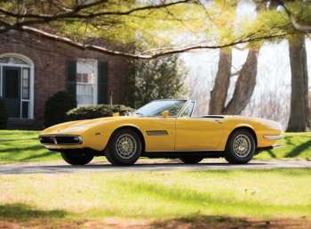 Самый первый Maserati Ghibli Spyder отправляется на аукцион