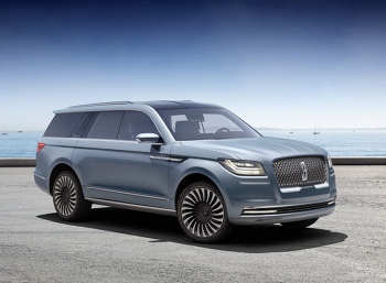 Lincoln Navigator Concept выглядит неплохо с "крылом чайки"