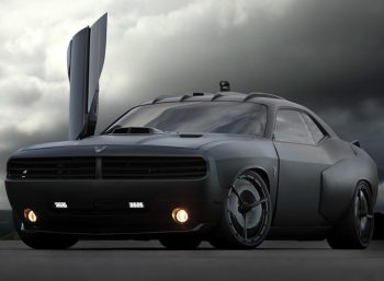 Имитирующий "Стелс" Dodge Challenger Vapor уйдет с аукциона