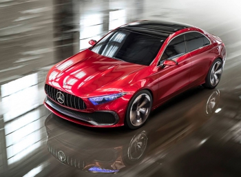 Concept A Sedan анонсирует будущие компакты Mercedes
