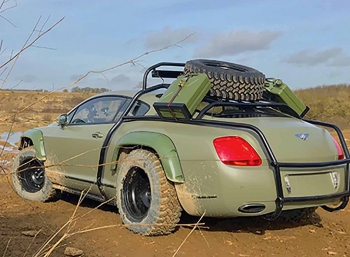 Уникальный Bentley Continental для зомби-приключений может стать вашим