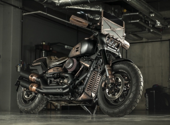 "Толстый Макс": пост-апокалиптический кастомный Harley-Davidson