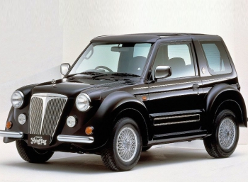 Однажды Mitsubishi сделал Pajero Junior похожим на лондонский кэб 