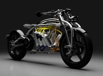 Curtiss Zeus: электромотоцикл с классно выглядящим силовым агрегатом